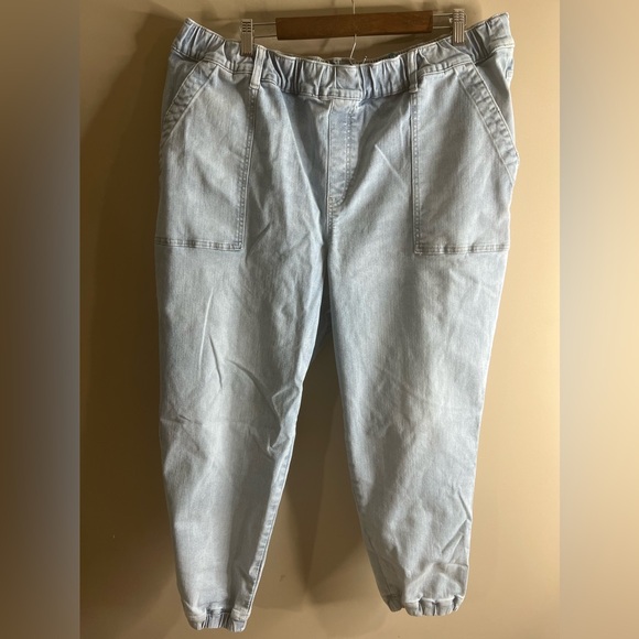 Lane Bryant size 22 flex magic waistband mid rise boyfriend jogger - Picture 3 of 16
